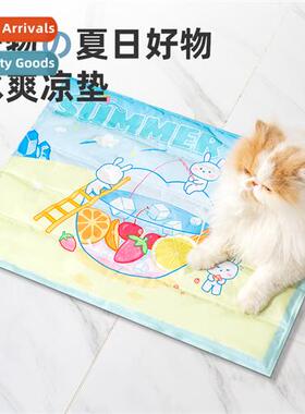 Summer carto pet ice cushi cool relief cat cushi waterpro sc