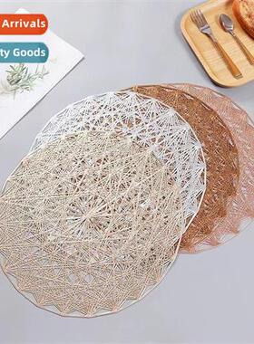 PVC hot stamping placemats simple hotel insulated placemats