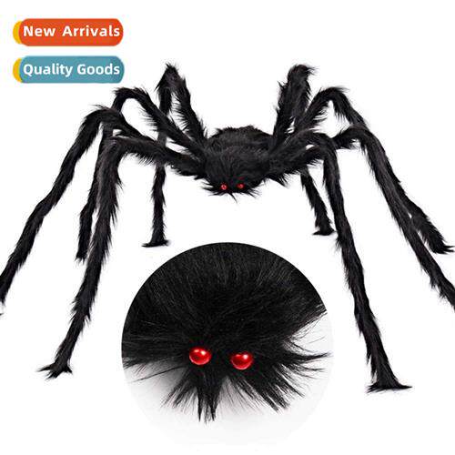 Halloween giant spider horror dress up haunted house props b