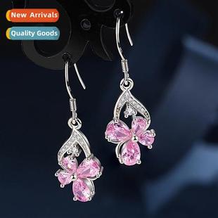 ear flower hook fashi female new earrings butterfly