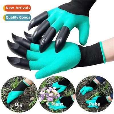 Garden hardware accessories digging gardening gloves dipped