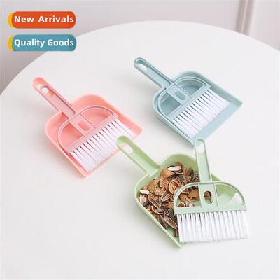Mini desktop broom dustpan set car whisk broom bed  garbage