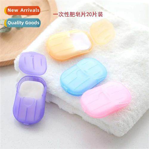 el travel disposable soap tablets 20 s boxed soap paper port
