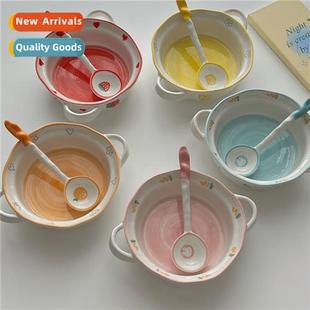 color value household ins tableware high ceramic large cute