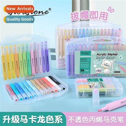 Joel Che acrylic markers 36 colors waterpro opaque childrens