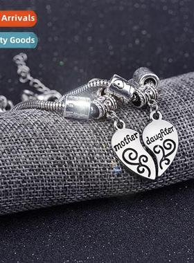 Accessoriesmor and daugr family collecti peach heart bracele