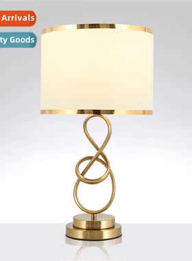 Art decorative bedroom nightst table lamp light simple moder