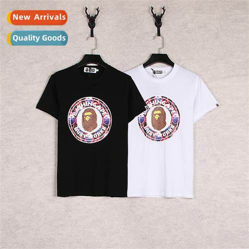 Japanese tide br ape head casual collarless youth carto anim