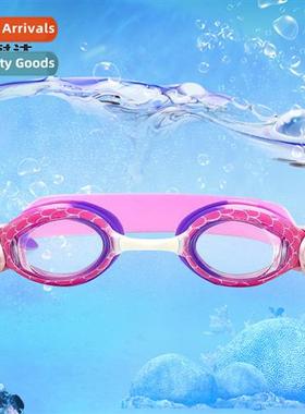 Eyelash Kids Swimming Goggles Silice Mermaid Carto Swimming