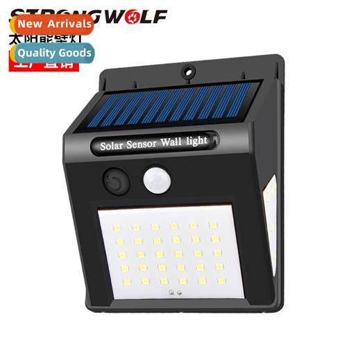 Solar Sensor Wall Light LED Garden Light Home Outdoor Solar