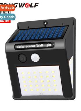 Solar Sensor Wall Light LED Garden Light Home Outdoor Solar
