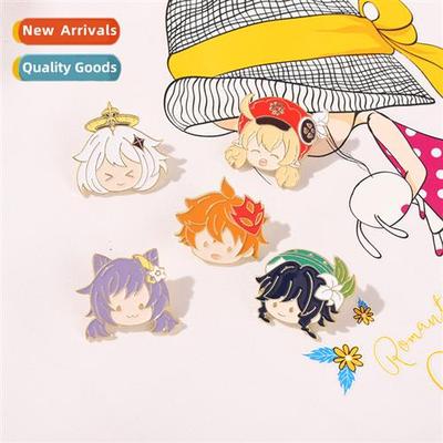 Exquise creative games around  anime series carto brooch dol