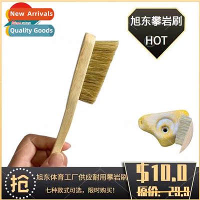 Climbing brushHugging ste boar bristle chalk brushIndoor and