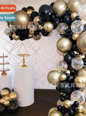 Black gold graduati ballo chain set  ballos birthday party a