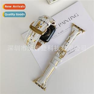 Print Lizard Platinum Genuine Str 适用Apple Leather Stamping