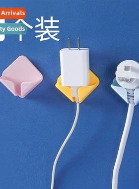 Creative power cord plug hooks hole-free hanging kchen outle