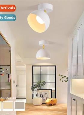 Minimalist cream wind aisle light corridor light nordic ins