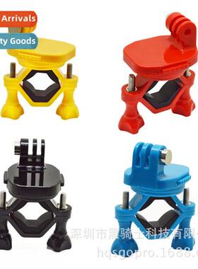 适用gopro11 video camera bike motorcycle mount 360 degree ro