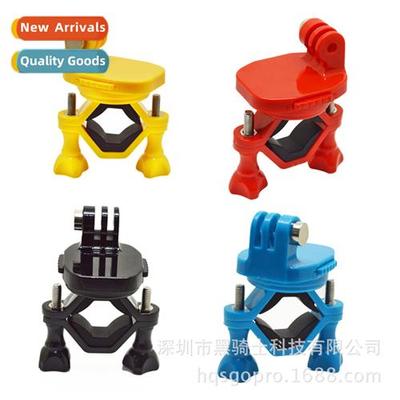 适用gopro11 video camera bike motorcycle mount 360 degree ro