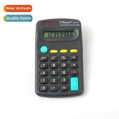Mini Portable Calculator 402 Student Calculator 8-b Electric