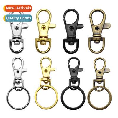 Keychain ring metal pendant lobster buckle mel buckle hook b