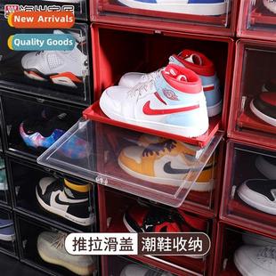 Acrylic Storage Box Sneaker Transparent Shoe Box Slide Shoe