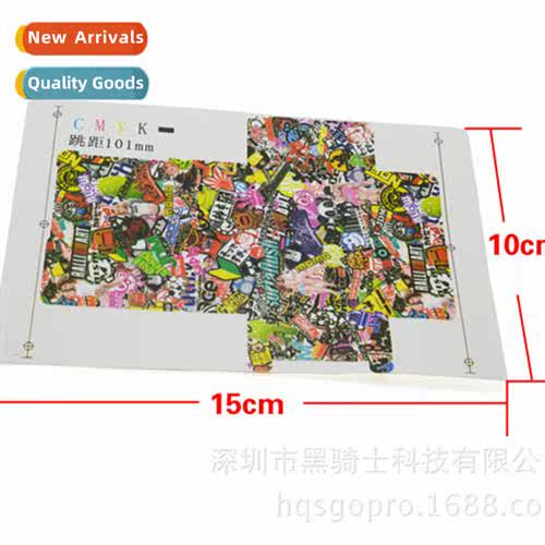 适用to GoproHero3 bare camera special flower碌碌贴纸 Sports