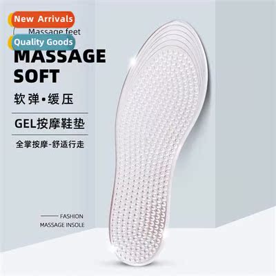 Casual insoles for men  women st bottom particles massage st