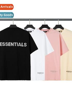 FOG Repeat Line Short Sleeve ESSENTLALS Reflective Loose Sho