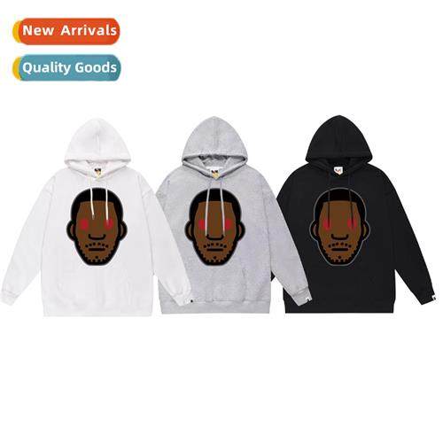 Tide BA ape head co-bred carto characters printed avatar hoo