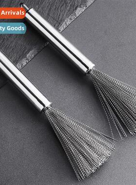 Stainless Steel Pot BrushKchen lg hle dishwashing brushHanga