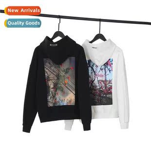 Line Floral Mens FOG Sweatshirt Repeat Padded Tide Print