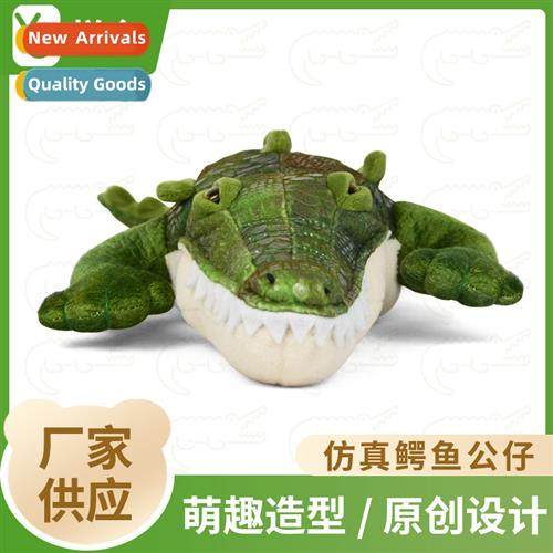 New simulati crocodile plush toys cute ltle crocodile animal