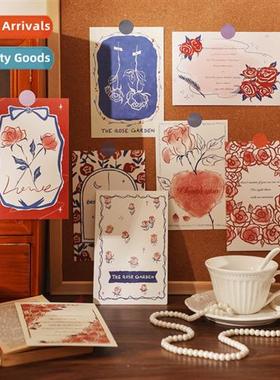 Good Paper 30 Passi Roses Decorative Card Wall Dorm Room Pos