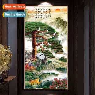 painting full room Stick living drill new round