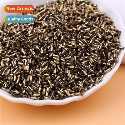 2*5mm spiral tube rice beads diy weaving bracelet necklace l