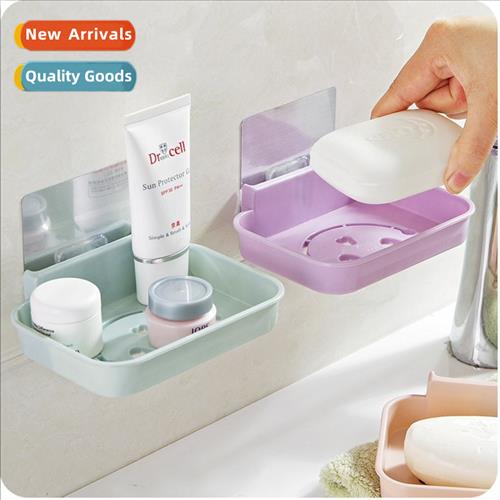 N-marking stick bathroom wall-mounted soap box draining soap