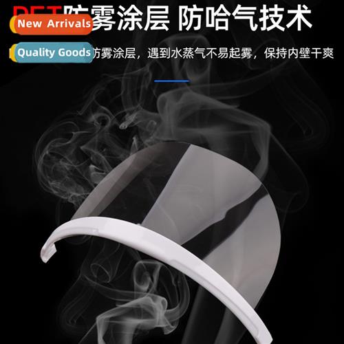 Transparent mask catering kchen special chef food plastic an
