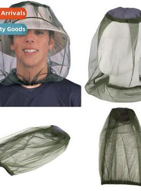 Traveling head mosquo net cap outdoor insect hat camping ant