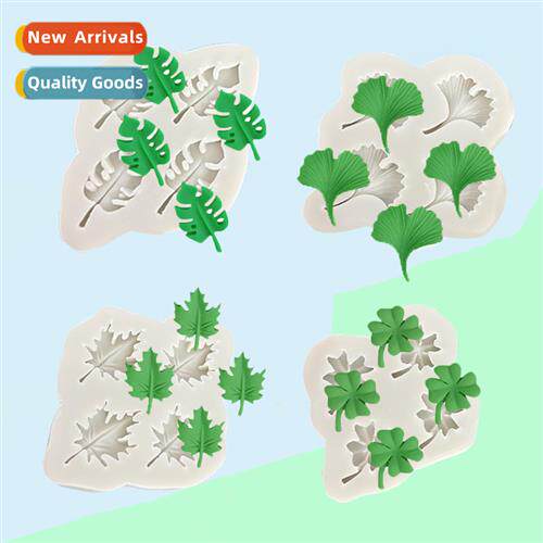 ChipKai New Leaf Turtle Leaf Clover Silice Mould DIY Rustic