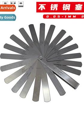 Stainless steel plug gauge gap ruler 100mm*20 thickness gaug