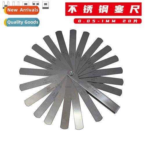 Stainless steel plug gauge gap ruler 100mm*20 thickness gaug