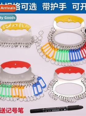 Multi-posi stainless steel color key plate 28  key chain/hot