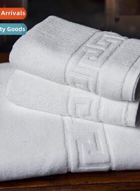 el towel bath towel three- set  cott thickened water-absorbe