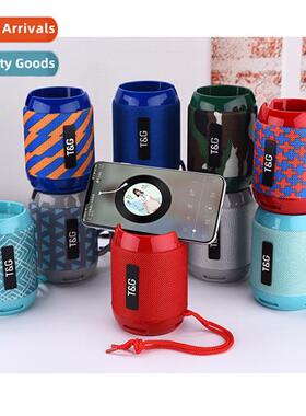TG129C Bluetooth speaker TWS cell phe stand outdoor portable