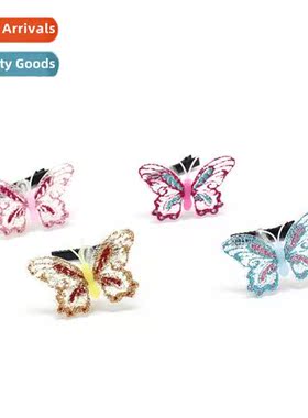 Accessories childrens  accessories butterfly  clips spring t