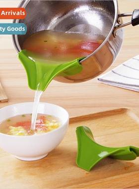 Anti-spill cookware pots  pans rounded edge deflector silice