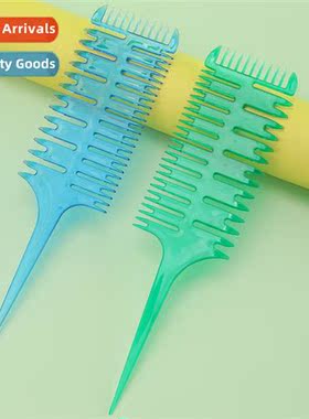 Sharp Tail Fishbe Comb Rib Comb Artistic Picking Comb Color