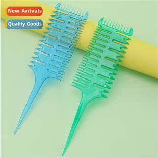 Sharp Tail Fishbe Comb Rib Comb Artistic Picking Comb Color