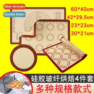 Thickened Silice Fiberglass Cookie Macar Baking Pan Mat Kche